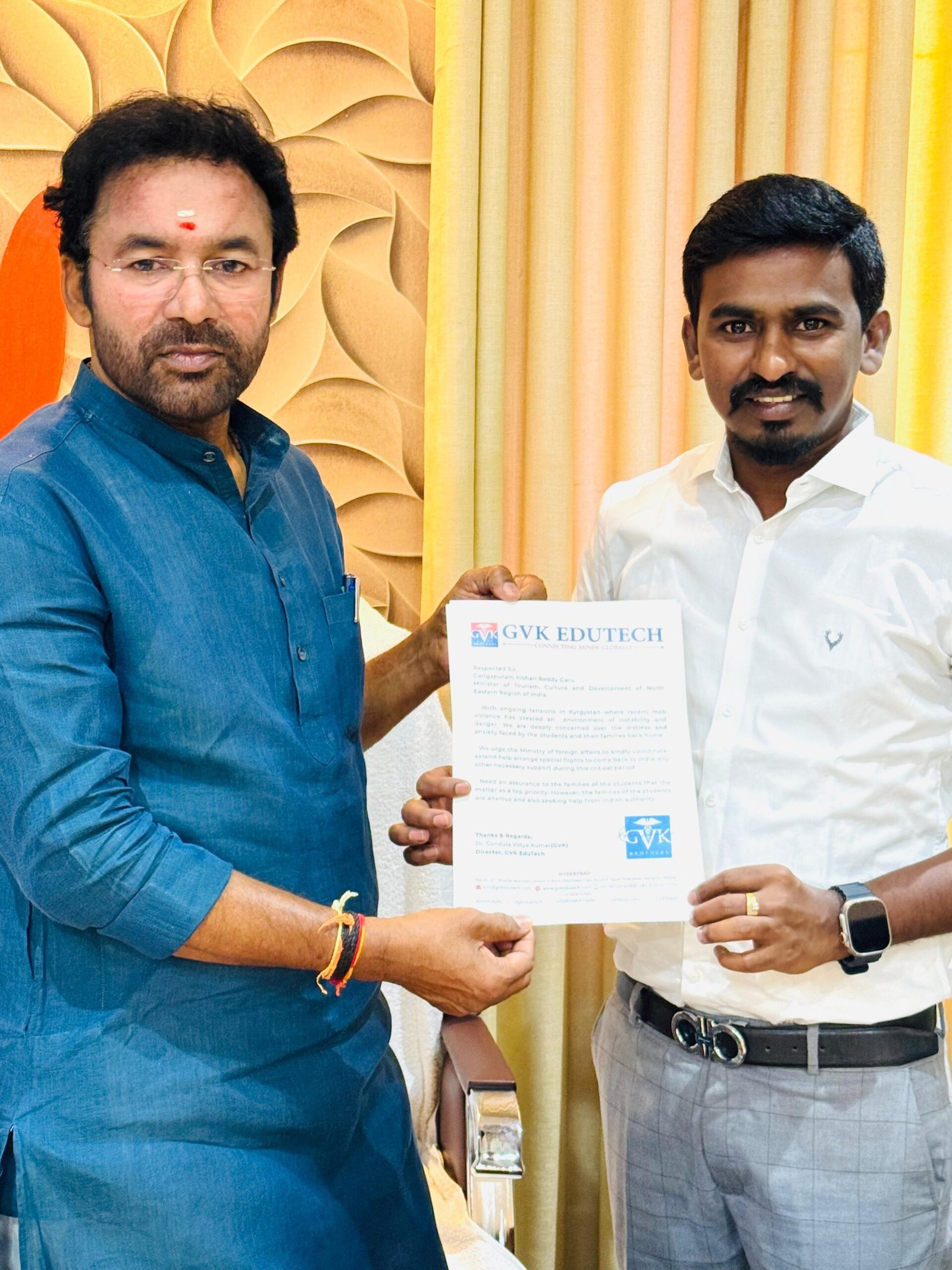 We support Kyrgyzstan students in every way