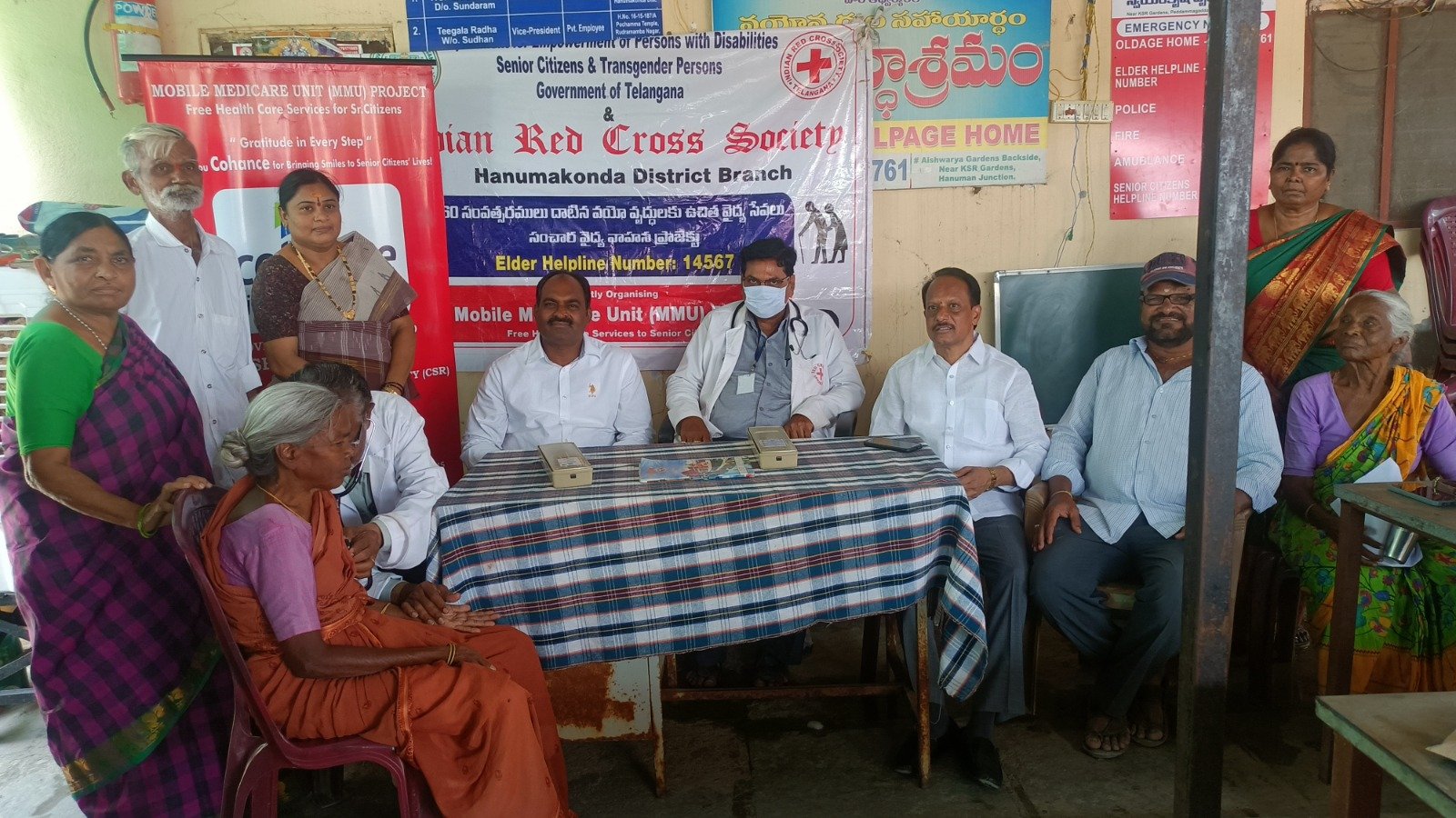 Health Camp at Swayamkrishi Old Age Home