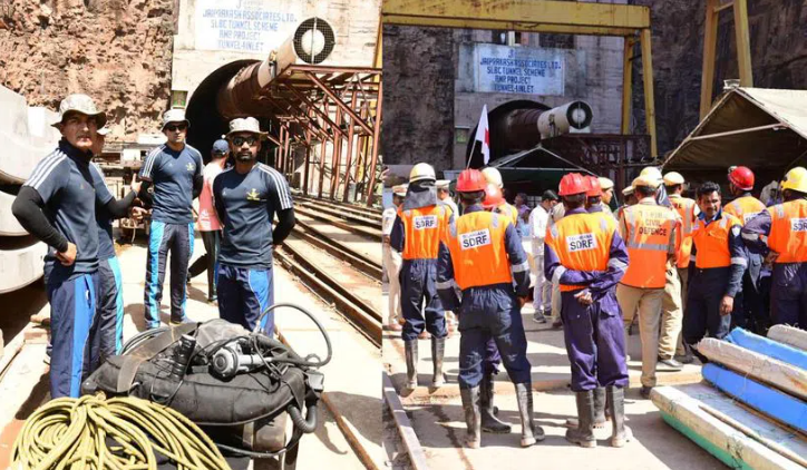 Iit Madras Team In Action To Rescue Victims In Slbc Tunnel