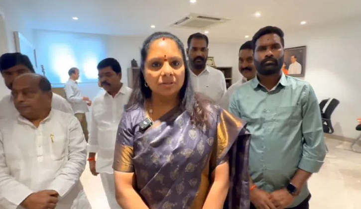 Mlc Kavitha Responds On Turmeric Farmers Issues In Telangana