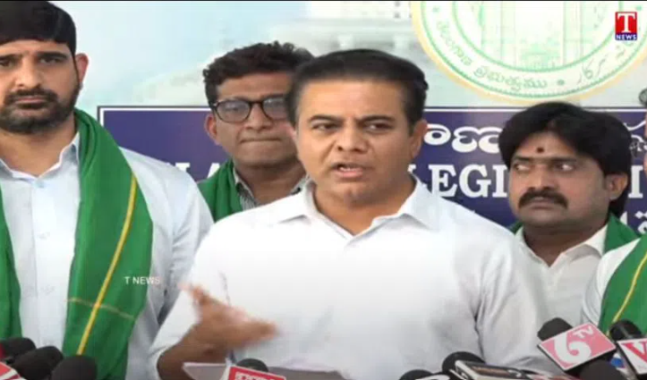 Brs Working President Ktr Fire On Telangana Budget