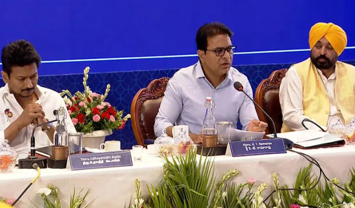 Brs Working President Ktr Fire On Bjp Govt On Delimitation