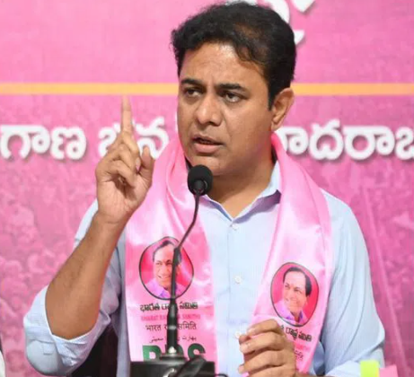 Brs Working President Ktr Emotion On Farmers Issues