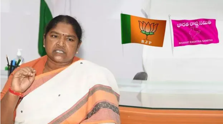 Minister Seethakka accuses bjp brs of ignoring ALL Party MPs meeting