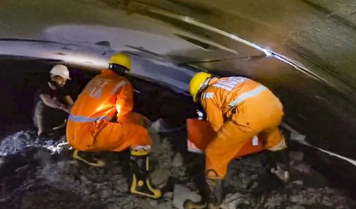 Rescue Operation Reaches 36th Day In Slbc Tunnel